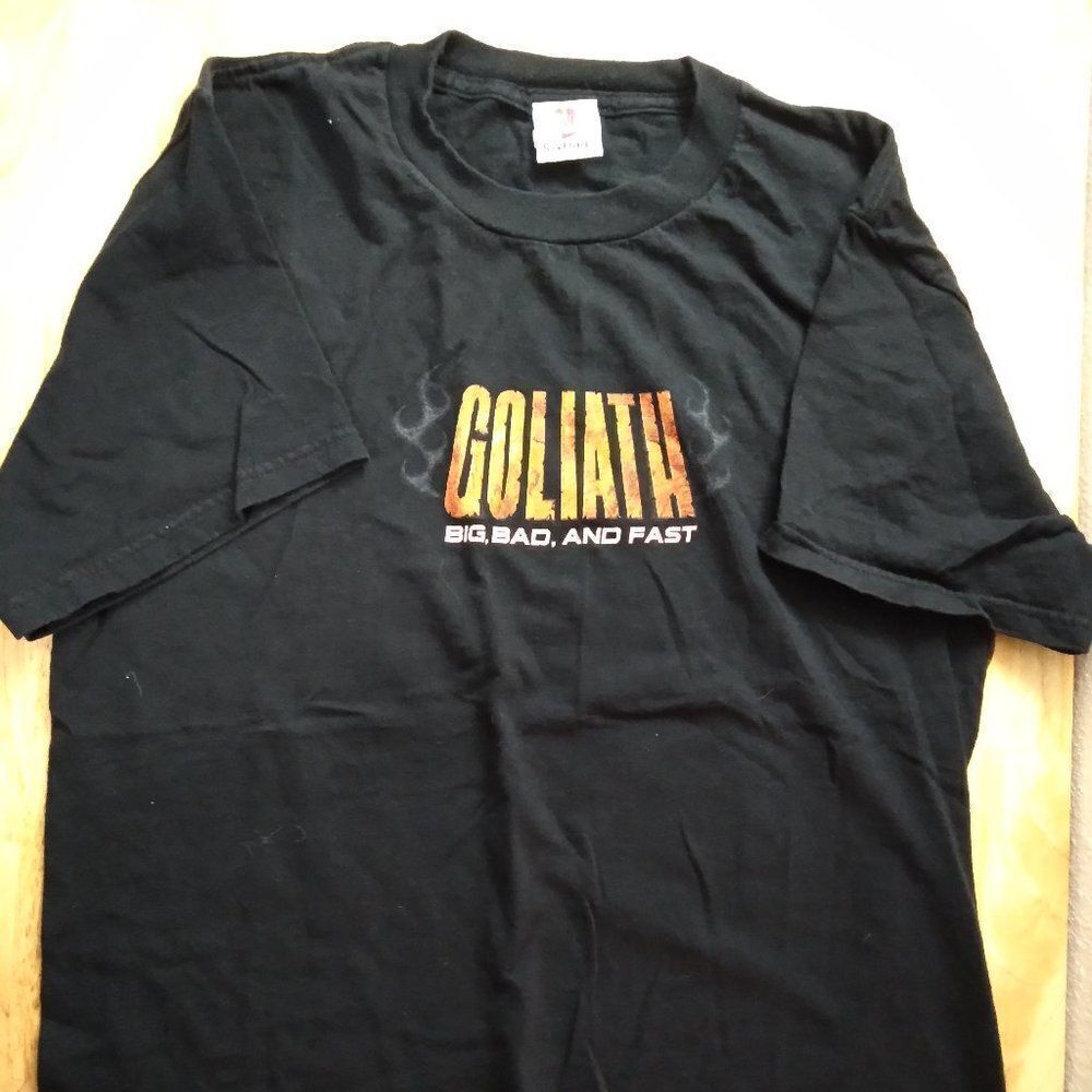 Vintage Six Flags Goliath Rollercoaster T-Shirt - Picture 2 of 9